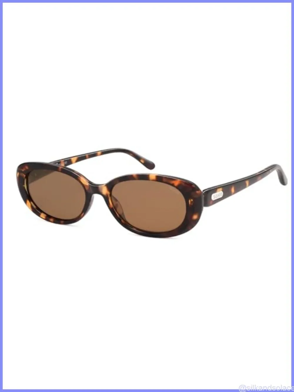 Retro Oval Polarized Sunglasses UV400 TAC Full Frame Unisex